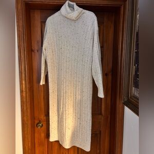 Women's Oat long ribbed Sweater Dress